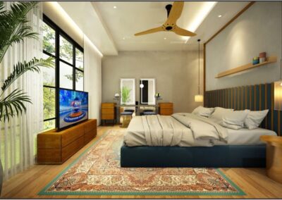 ss3 bungalow 26-master bedroom design-malaysia