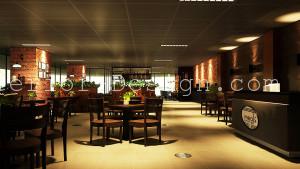 cafe interior design meals station menara shell-malaysia interior design 1