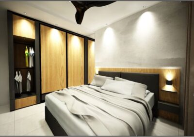 surian condo mutiara damansara 14-master bedroom design-malaysia