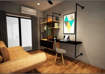 verde residence condo ara damansara 6-working room design malaysia