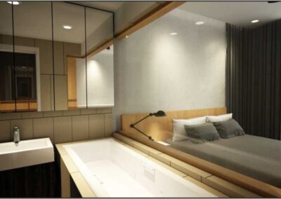 verde residence condo ara damansara 7-master bathroom design malaysia