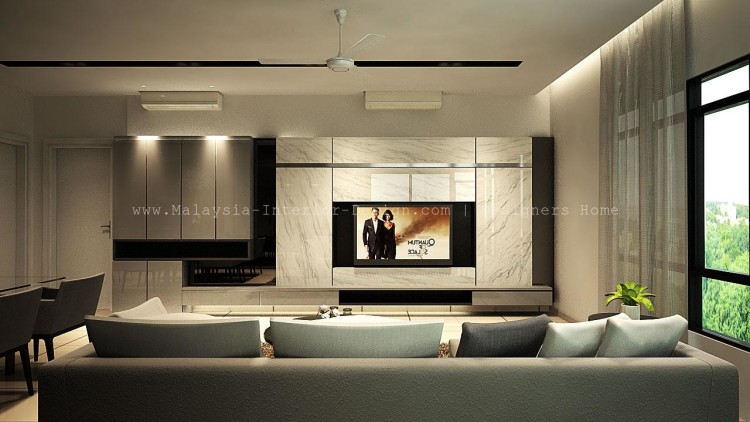 CONDO INTERIOR DESIGN | TRIGON LUXURY RESIDENCES | SETIAWALK