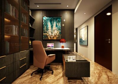 Four Season Private Residence Interior Design-Working Area-designers home 7