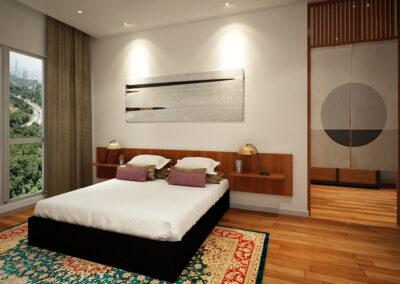 Pavilion Hilltop Mont Kiara Interior Design Malaysia 9 master bedroom design