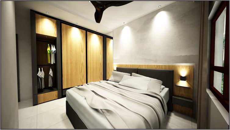 surian condo mutiara damansara 14-master bedroom design-malaysia